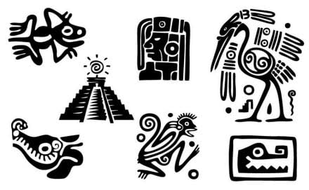 simbolos con significado mayas