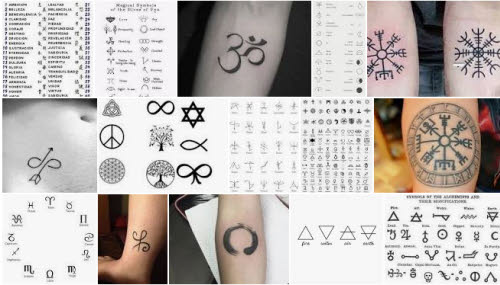 Simbolos de tatuajes para hombres