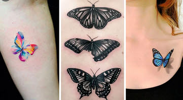 tatuajes mariposas